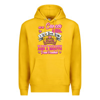 Lemon As A Cancer Girl I Was Born With My Heart On My Sleeve And A Mouth Premium Hoodie - Jasminsmagicworld