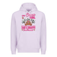 Lilac As A Cancer Girl I Was Born With My Heart On My Sleeve And A Mouth Premium Hoodie - Jasminsmagicworld