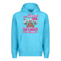 Ocean Blue As A Cancer Girl I Was Born With My Heart On My Sleeve And A Mouth Premium Hoodie - Jasminsmagicworld