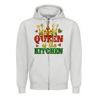 Queen Of The Kitchen Zipper Hoodie | Teevron