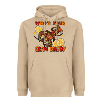 Mushroom crawfish who's your craw daddy Heavyweight Hoodie - FaDigitalArtStudio