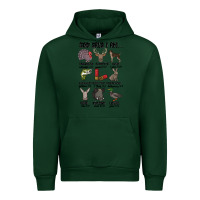 Forest Green god says i am hunting Urban Hoodie - MaliasSmallBusiness
