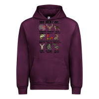 Mauve Wine god says i am hunting Urban Hoodie - MaliasSmallBusiness