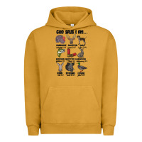 God Says I Am Hunting Urban Hoodie | Teevron