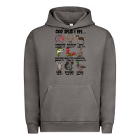 Pigment Tornado god says i am hunting Urban Hoodie - MaliasSmallBusiness