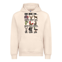 Sandshell god says i am hunting Urban Hoodie - MaliasSmallBusiness