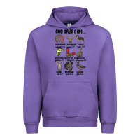 Tulip god says i am hunting Urban Hoodie - MaliasSmallBusiness
