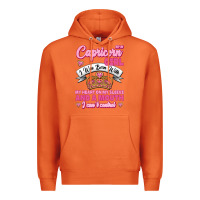 Carrot As A Capricorn Girl I Was Born With My Heart On My Sleeve And A Mouth Premium Hoodie - Jasminsmagicworld