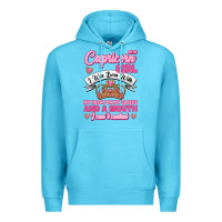 Ocean Blue As A Capricorn Girl I Was Born With My Heart On My Sleeve And A Mouth Premium Hoodie - Jasminsmagicworld
