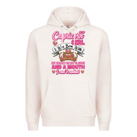 Pale Pink As A Capricorn Girl I Was Born With My Heart On My Sleeve And A Mouth Premium Hoodie - Jasminsmagicworld