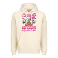 Sandshell As A Capricorn Girl I Was Born With My Heart On My Sleeve And A Mouth Premium Hoodie - Jasminsmagicworld