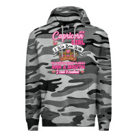 Slate Camo As A Capricorn Girl I Was Born With My Heart On My Sleeve And A Mouth Premium Hoodie - Jasminsmagicworld