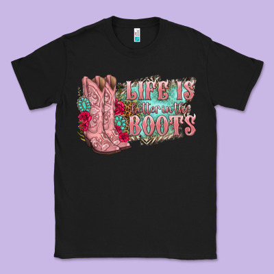 Classic Tee life is better in the boots