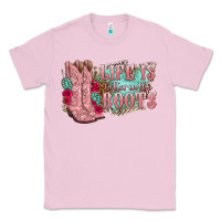 Bubblegum Pink life is better in the boots Classic Tee - texasbilliewilder