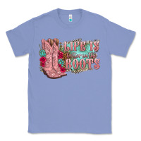 Colony Blue life is better in the boots Classic Tee - texasbilliewilder