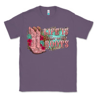Lavender life is better in the boots Classic Tee - texasbilliewilder