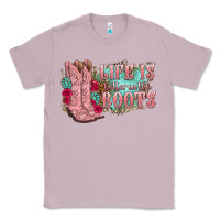 Lilac life is better in the boots Classic Tee - texasbilliewilder