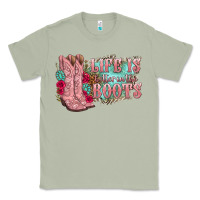 Matcha life is better in the boots Classic Tee - texasbilliewilder