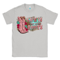 Moon Dust life is better in the boots Classic Tee - texasbilliewilder
