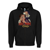 Black self made babe afro black woman Zipper Hoodie - texasbilliewilder