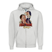 Self Made Babe Afro Black Woman Zipper Hoodie | Teevron