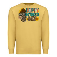 Antique Gold happy mothers day Premium Sweatshirt - RacoonDesign