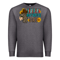 Charcoal Heather happy mothers day Premium Sweatshirt - RacoonDesign