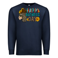 Navy happy mothers day Premium Sweatshirt - RacoonDesign