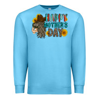 Ocean Blue happy mothers day Premium Sweatshirt - RacoonDesign