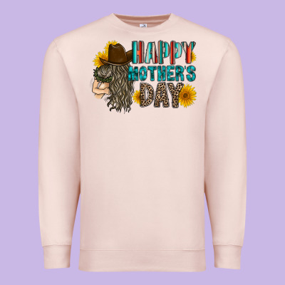 Happy Mothers Day Premium Sweatshirt Designed By Racoondesign
