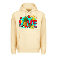 Pina Colada love summer fruit and sun Premium Hoodie - AdoDesignShop