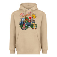 Mushroom summer Heavyweight Hoodie - SublimationCraftShop