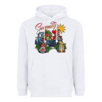 White summer Heavyweight Hoodie - SublimationCraftShop