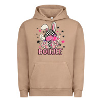 Pigment Burro boujee checkered easter bunny egg trending Urban Hoodie - MaliasSmallBusiness