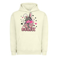 Pigment Pistachio boujee checkered easter bunny egg trending Urban Hoodie - MaliasSmallBusiness