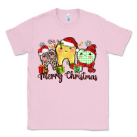Bubblegum Pink merry christmas tooth Classic Tee - Zillion Design Studio