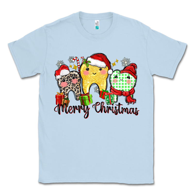 Merry Christmas Tooth Classic Tee by Zillion Design Studio | Teevron