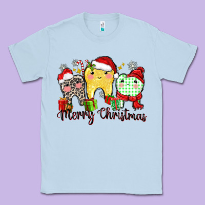 Classic Tee merry christmas tooth