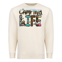 Sandshell camping life Premium Sweatshirt - CowhideDigitalArt