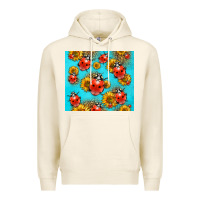Tofu Western Sunflowers Ladybug Premium Hoodie - LillyAllenDesigns