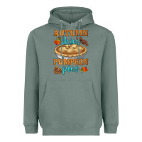 Sage autumn skies pumpkin pies Heavyweight Hoodie - HRA Design Shop