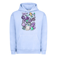 Pigment Grape Ice cheer mom Urban Hoodie - MaliasSmallBusiness