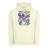 Pigment Pistachio cheer mom Urban Hoodie - MaliasSmallBusiness