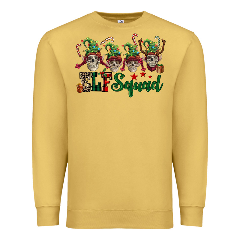 Elf Squad Skulls Premium Sweatshirt by FaDigitalArtStudio | Teevron