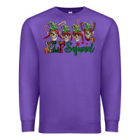 Purple Elf squad skulls Premium Sweatshirt - FaDigitalArtStudio