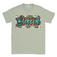 Matcha Blessed With Daisy And Leopard Classic Tee - RanaPortraitStore