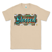 Mushroom Blessed With Daisy And Leopard Classic Tee - RanaPortraitStore