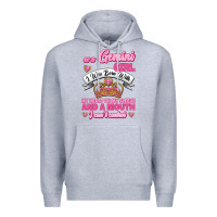 Heather Grey As A Gemini Girl I Was Born With My Heart On My Sleeve And A Mouth Premium Hoodie - Jasminsmagicworld