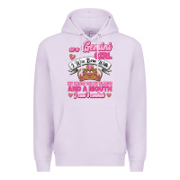 Lilac As A Gemini Girl I Was Born With My Heart On My Sleeve And A Mouth Premium Hoodie - Jasminsmagicworld