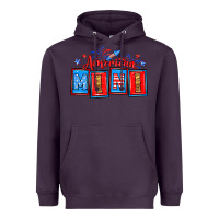 Plum American mini Heavyweight Hoodie - Neo Western